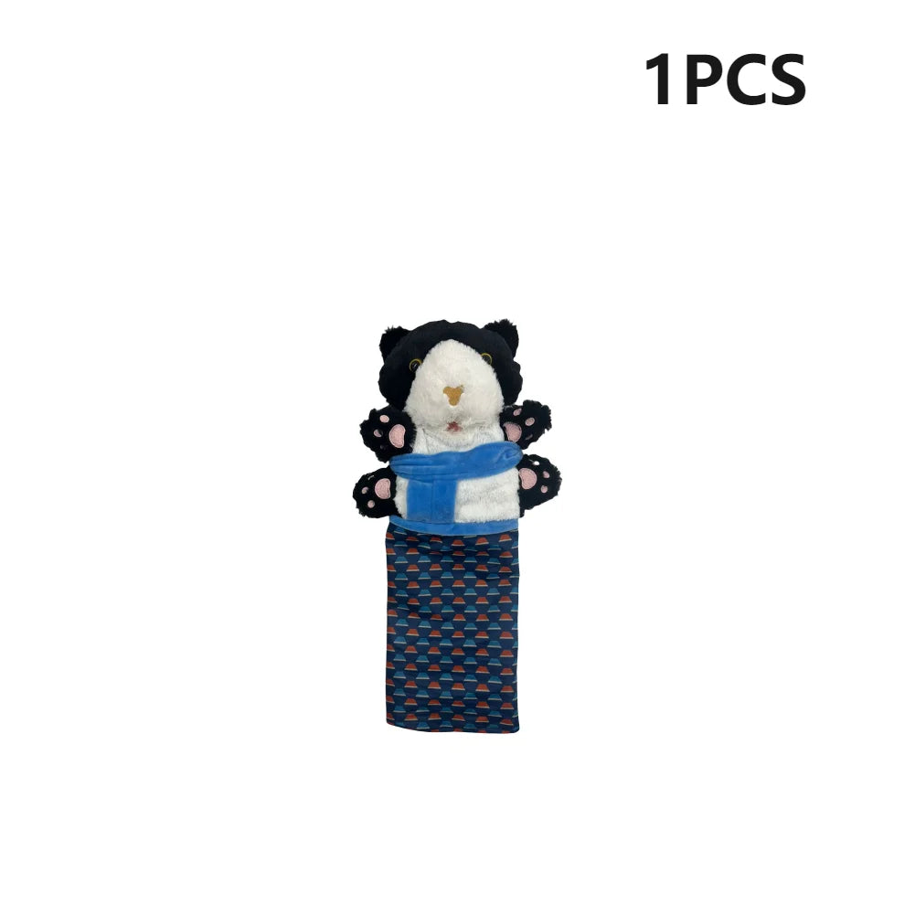 Cat Wrestler Puppet Stuffed Toy Set