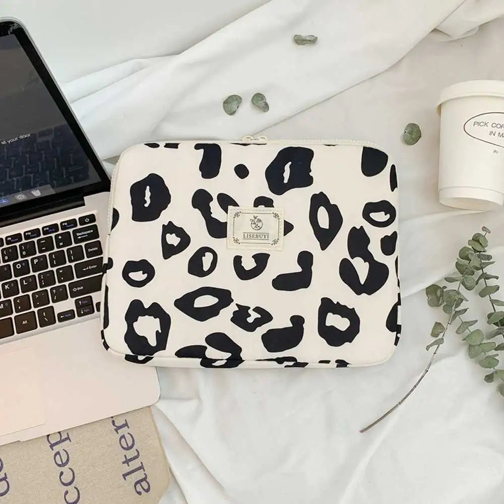 Leopard Print Retro Laptop Bag 15"