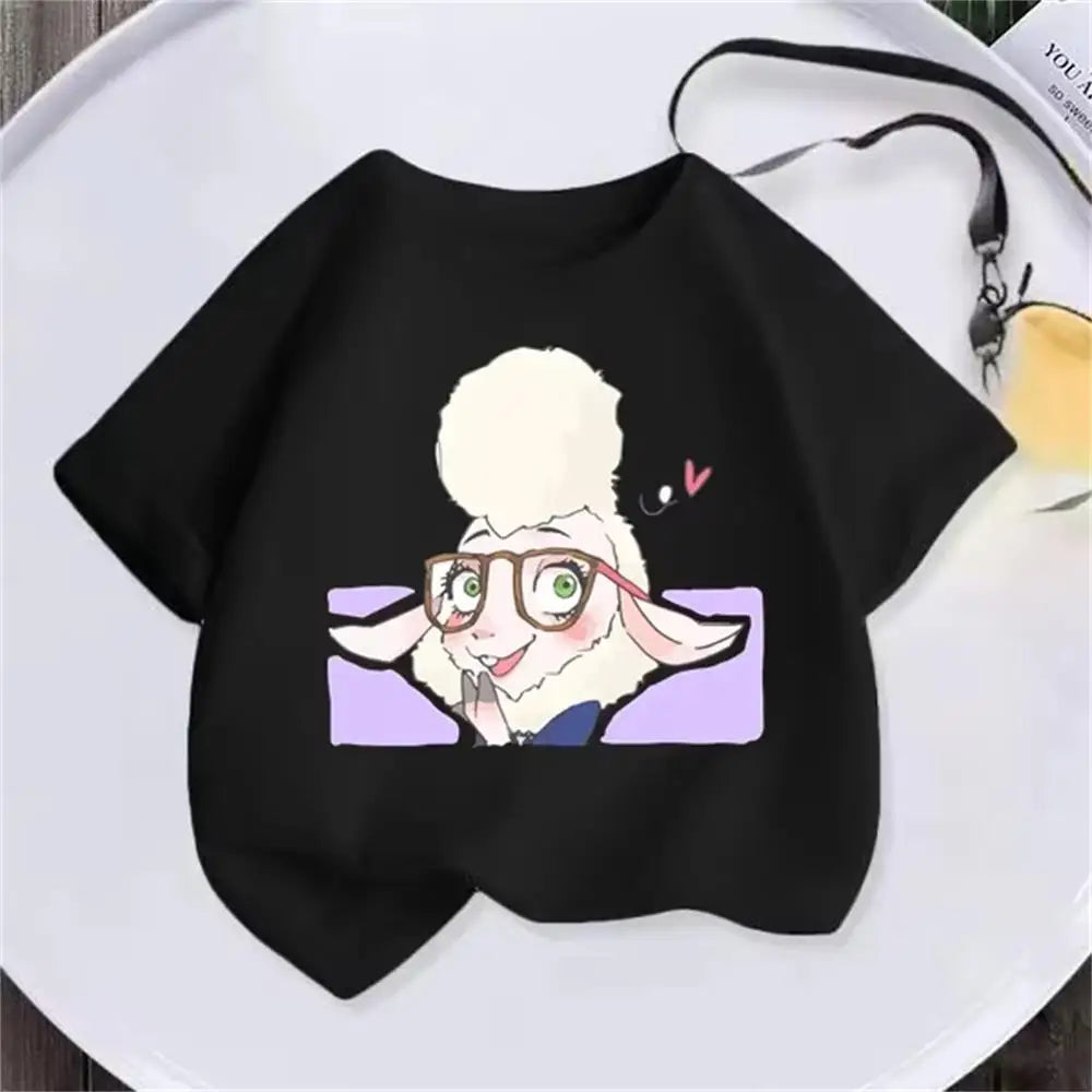 Anime Demon Print Kids & Men T-Shirt