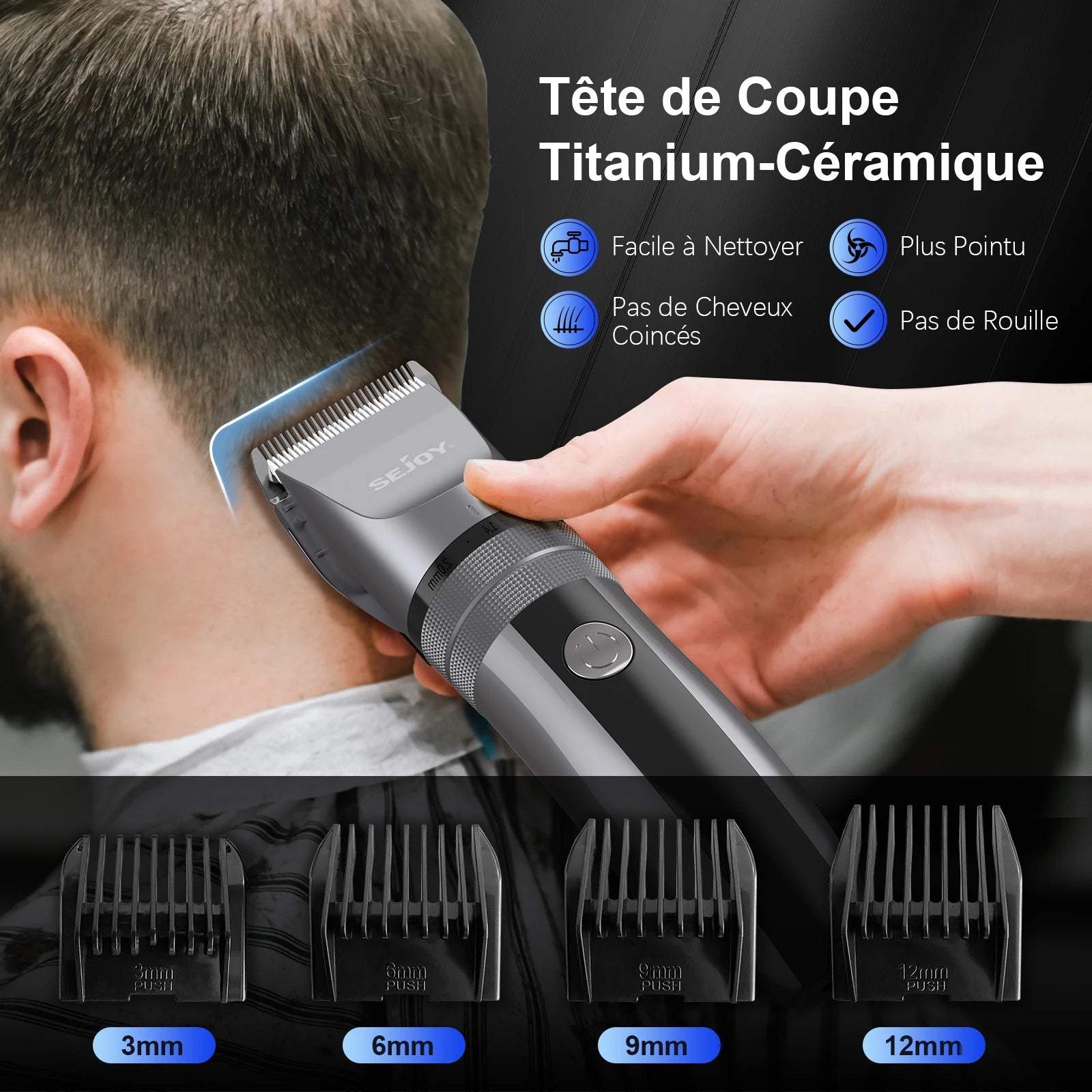 Sejoy Electric Hair Clipper for Men