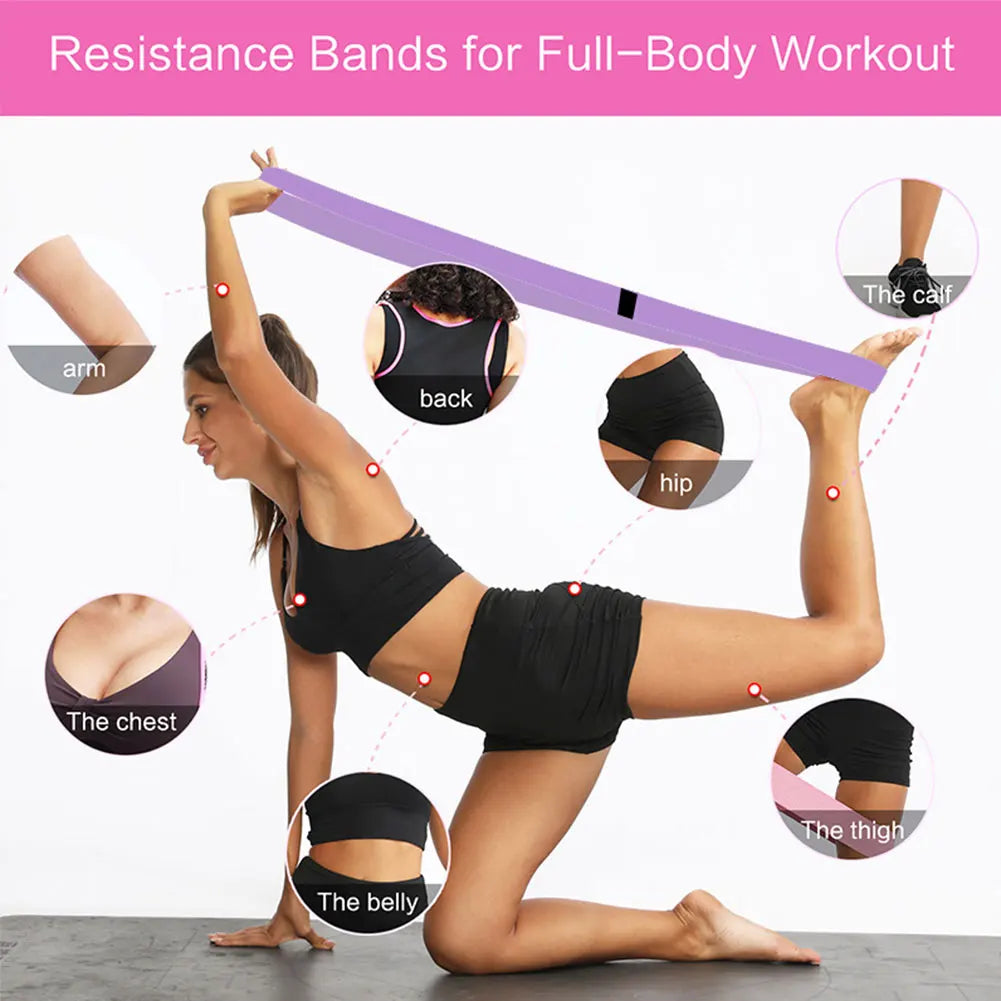 3PCS Long Resistance Exercise Bands