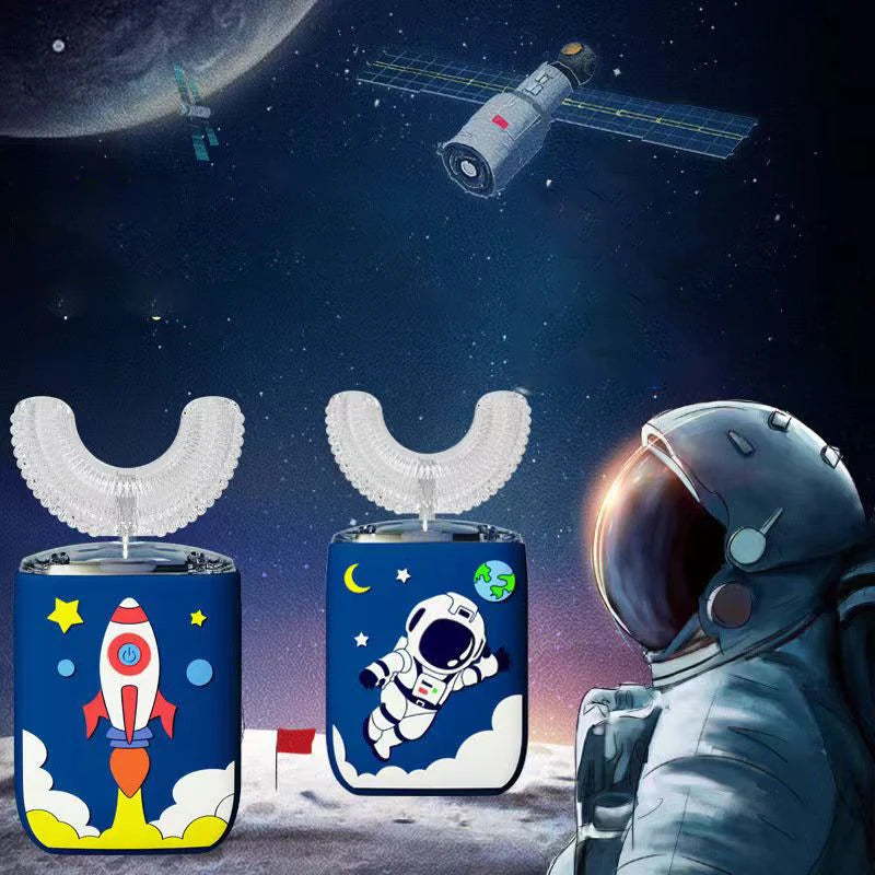 360° U-förmige elektrische Kinderzahnbürste