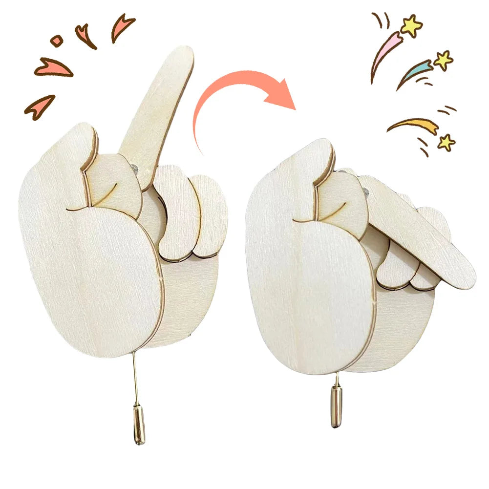 Emotions Interactive Enamel Mood Pin