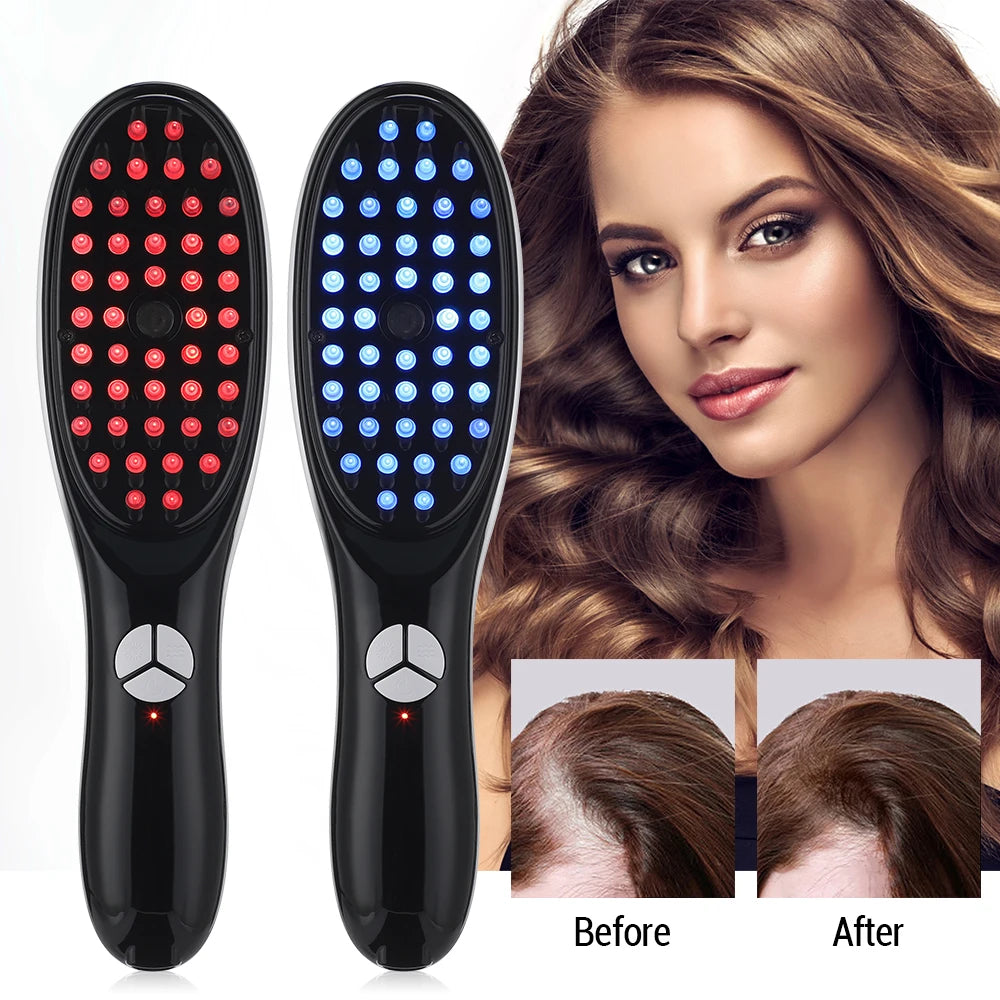 LED Spray Hair Growth Massage Comb