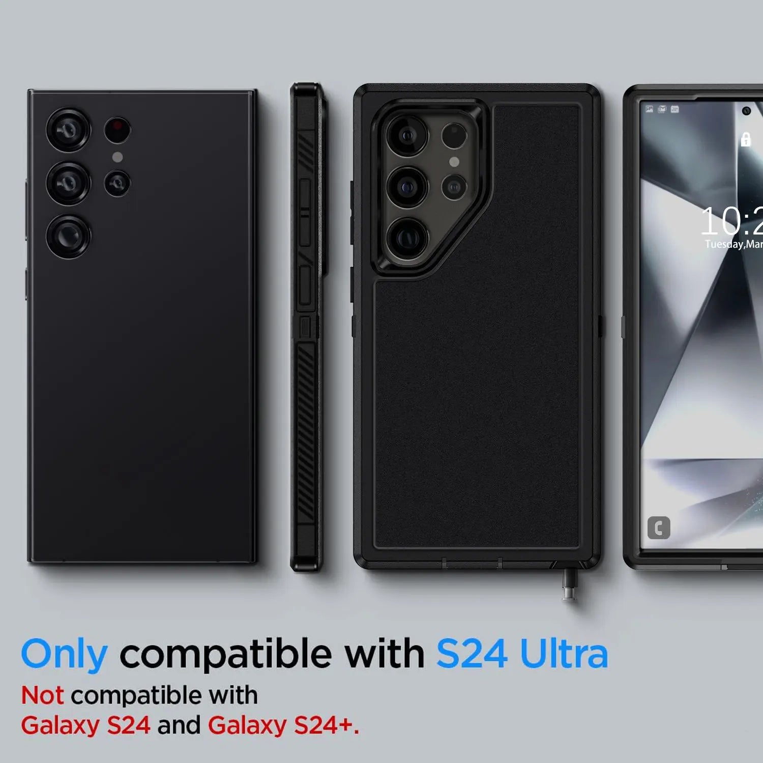 Slim Dual Layer Rugged S24 Ultra Case