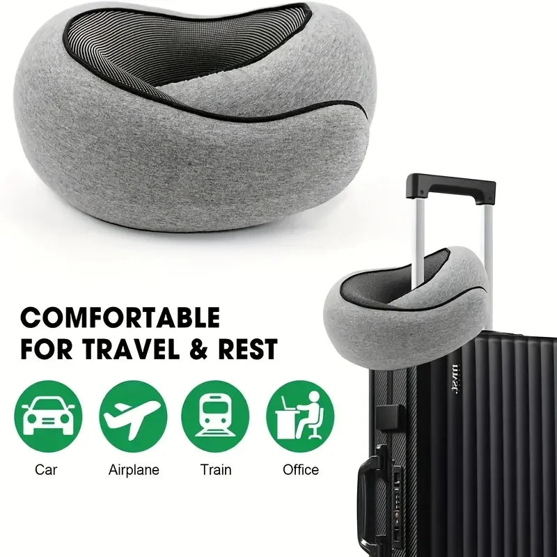 U-förmiges Memory Foam-Reisekissen