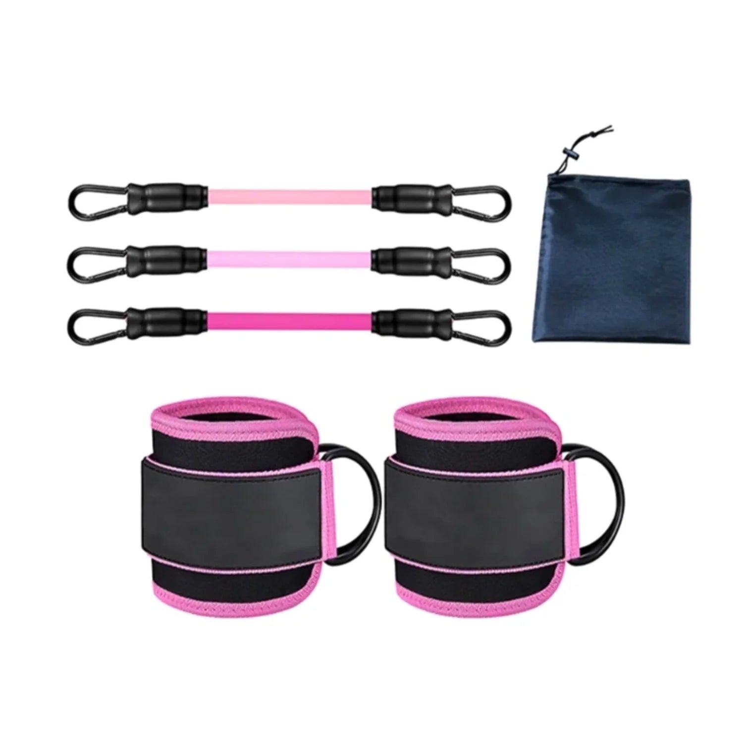 Ankle Strap Glute & Leg Bands Set