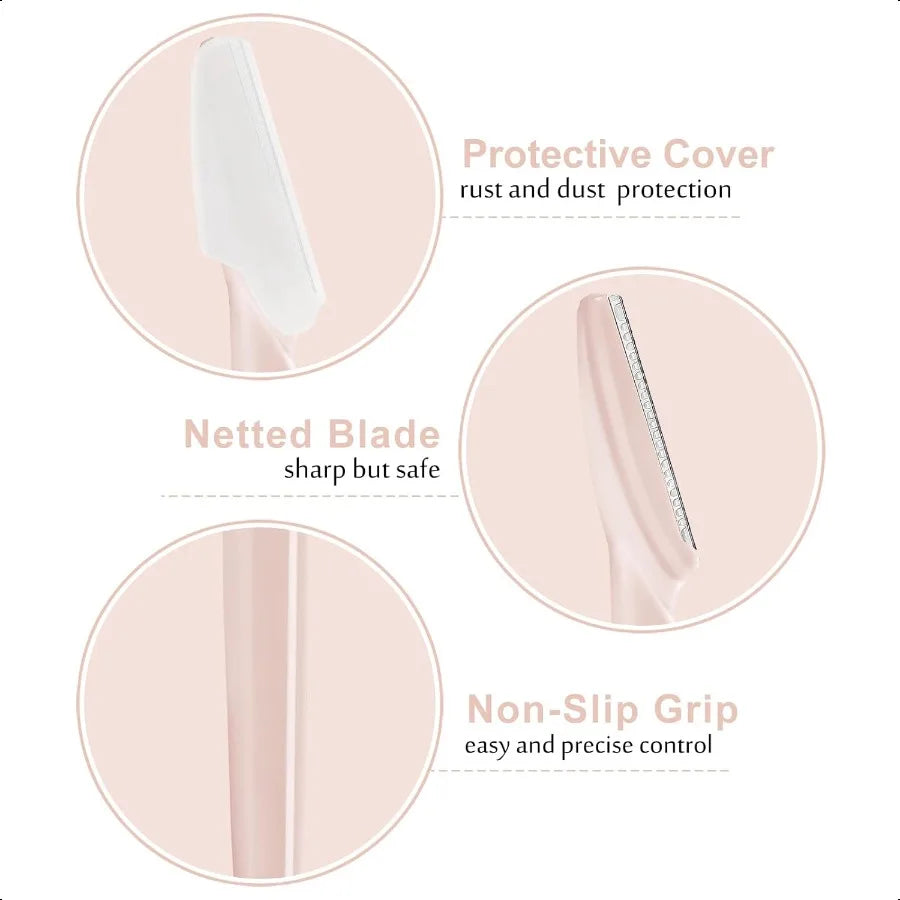 21PCS Eyebrow & Face Razor Set