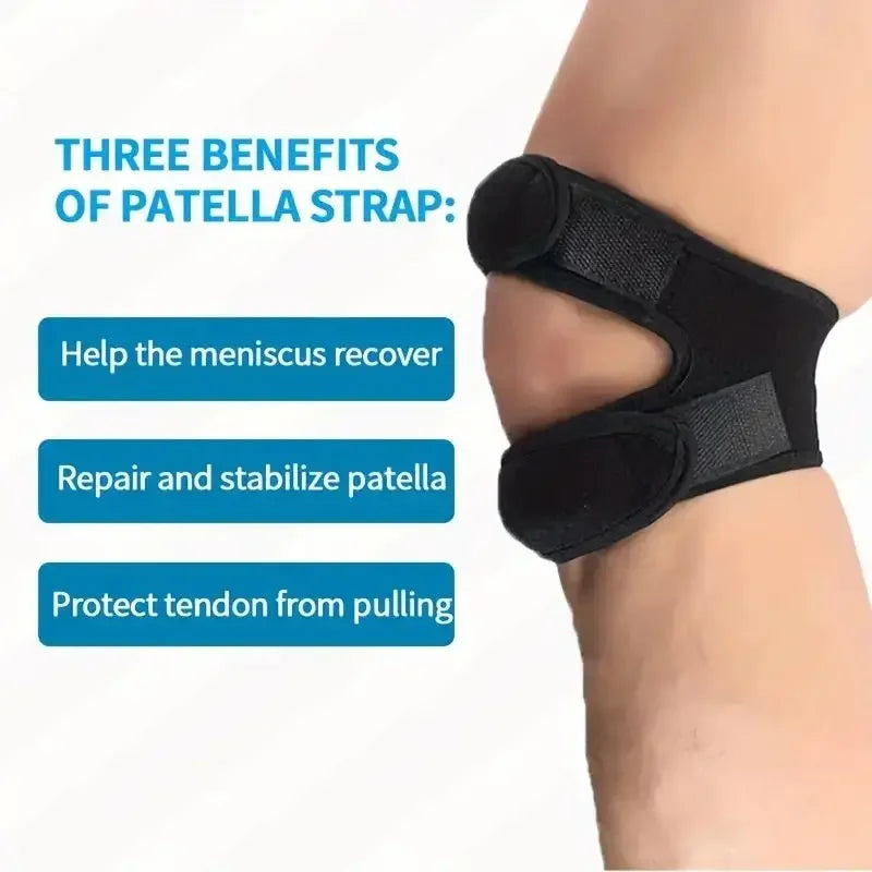 Double Patella Knee Support Strap