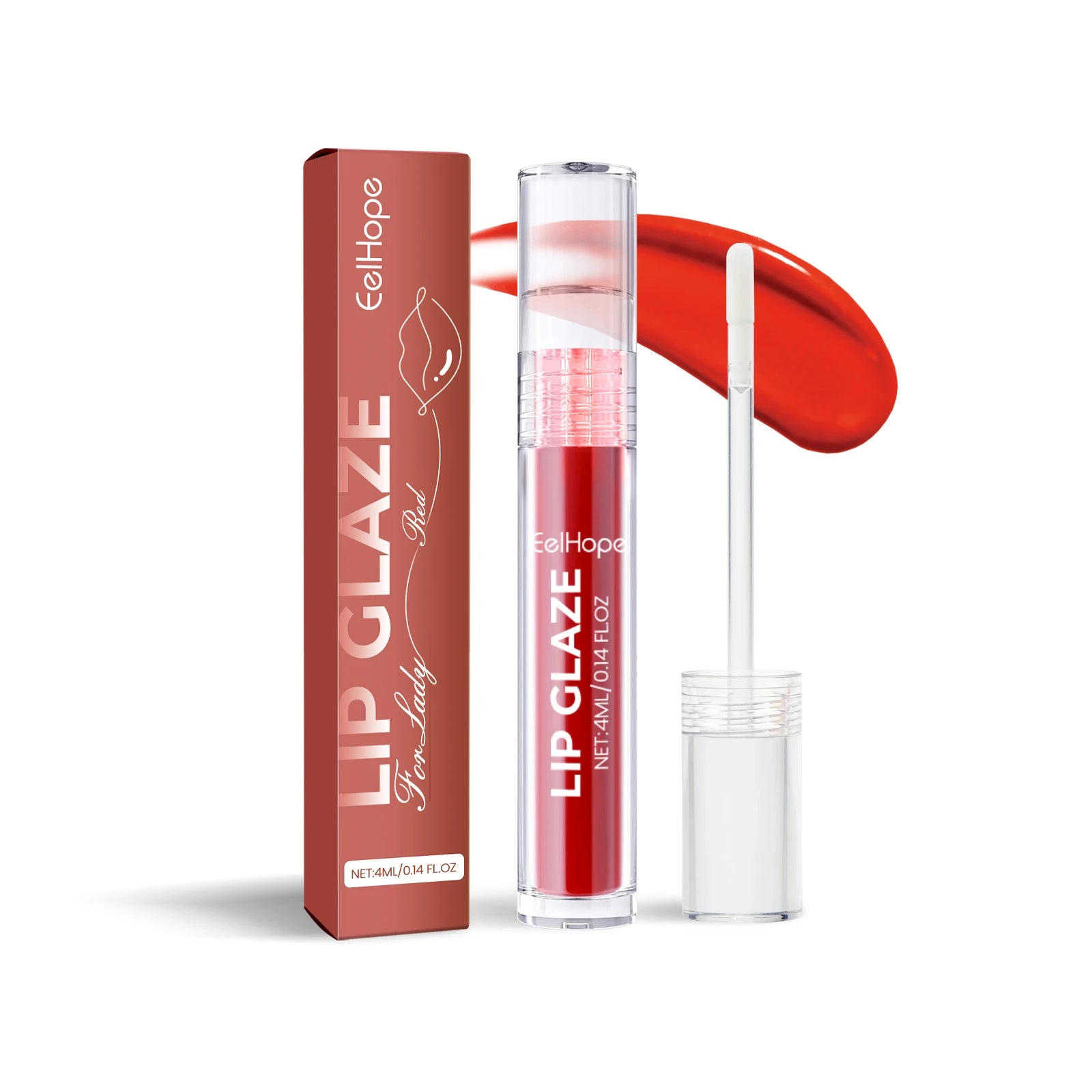 4PCS Long-Lasting Moisturizing Lip Gloss
