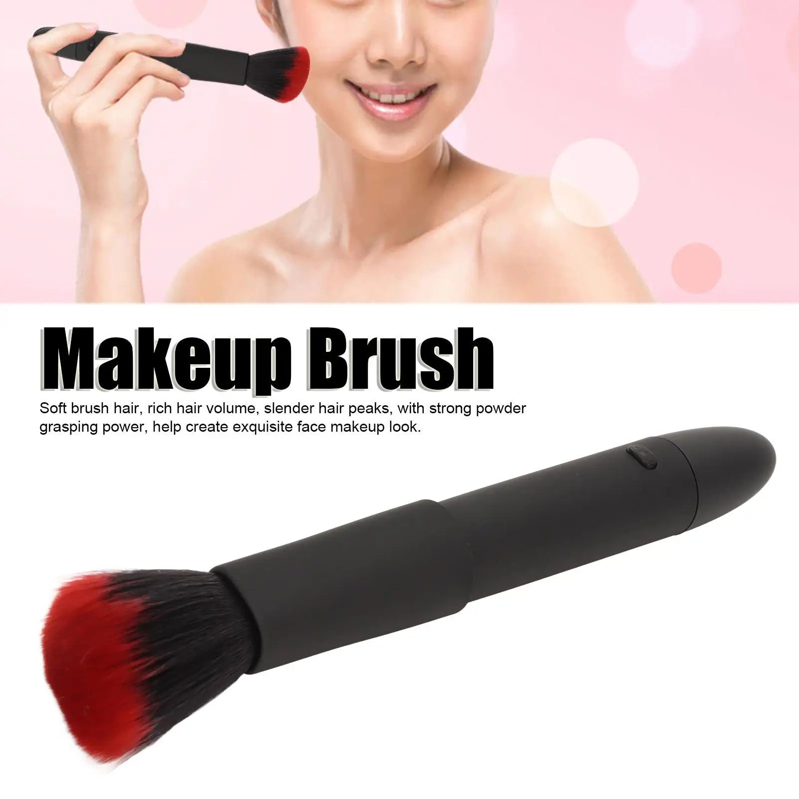 Electric Makeup Brush, 10-Level Adjustable