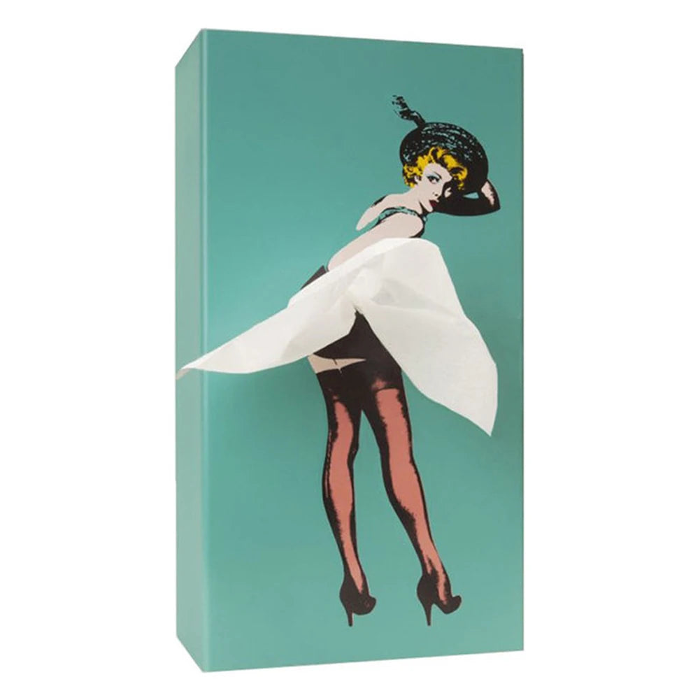 Classy Girl Retro Tissue Box Case
