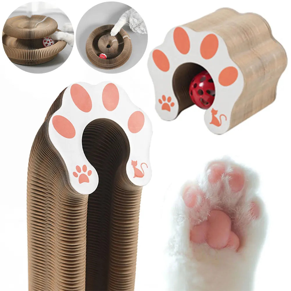 Magic Organ Foldable Cat Scratcher Toy