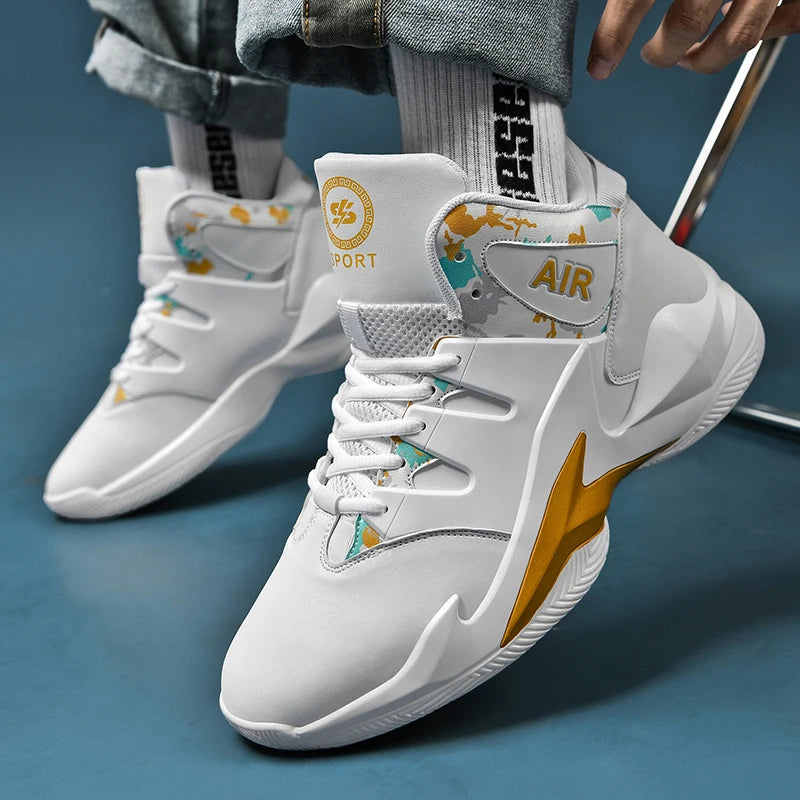 Men's Breathable Non-Slip Basketball Shoes