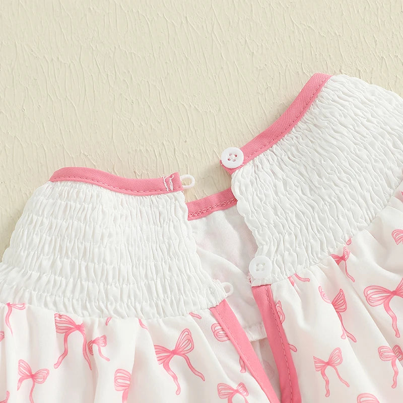 Floral Ruffle Toddler Summer Dress