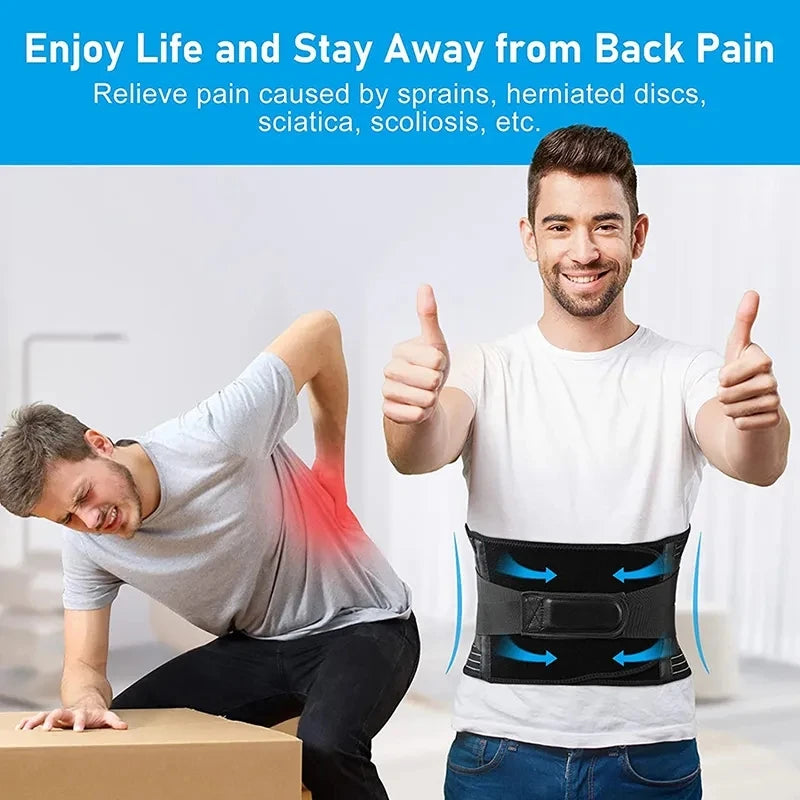 Adjustable Lumbar Support Back Belt
