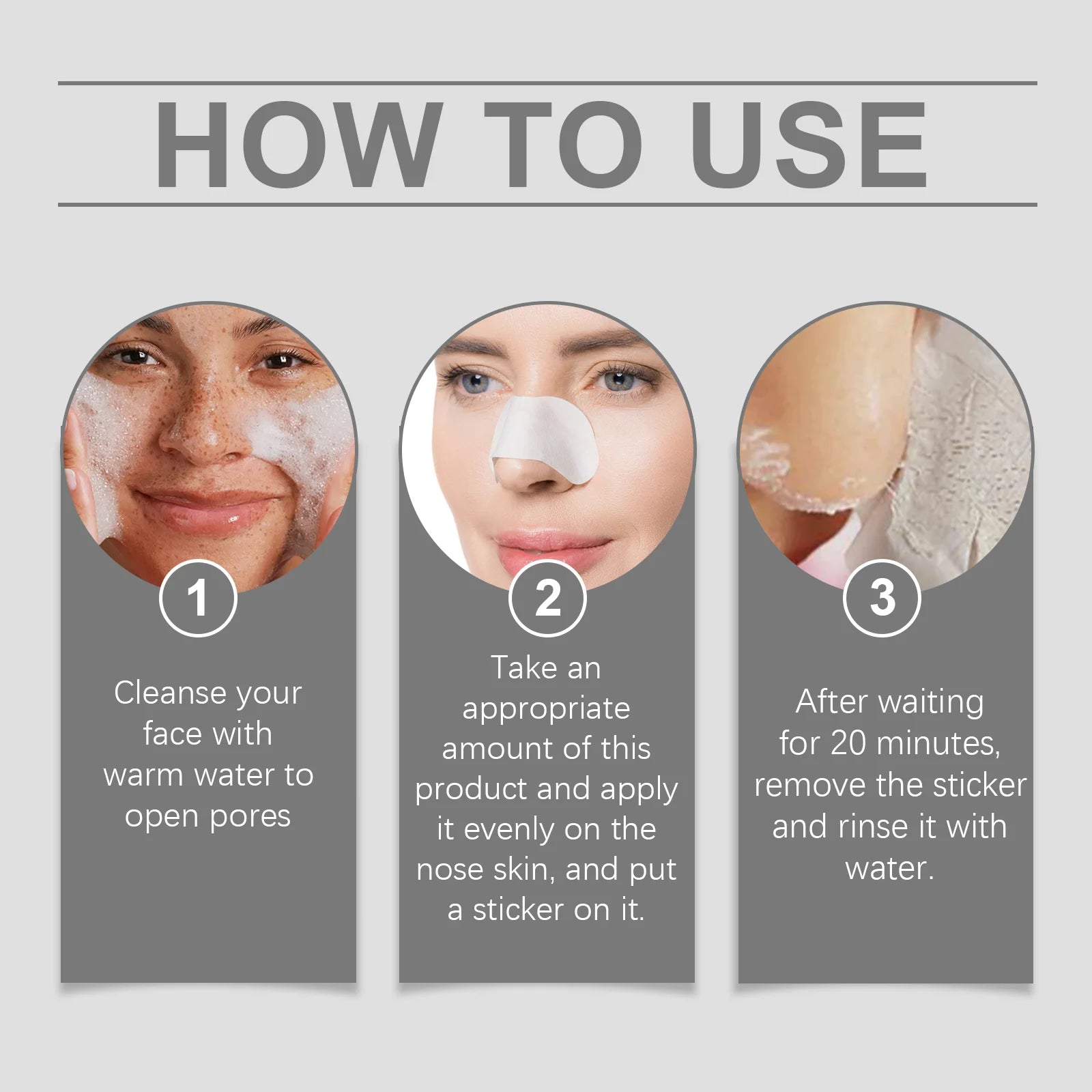 Blackhead Removal Nose Cream Patch