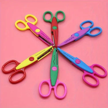 6 Pattern Craft Scissors Set – 5 Inch
