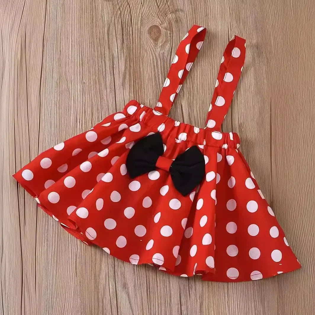 Minnie Mouse Polka Dot Dress Set