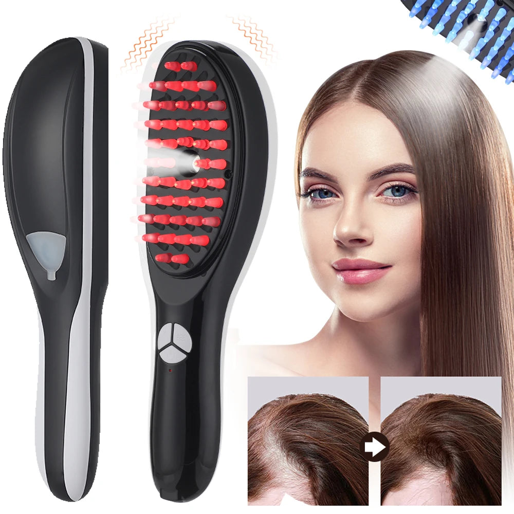 LED Spray Hair Growth Massage Comb