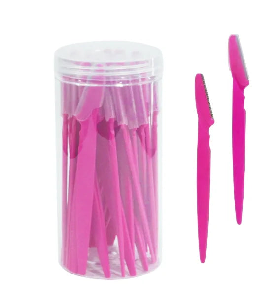 30PCS Eyebrow Razors with Case