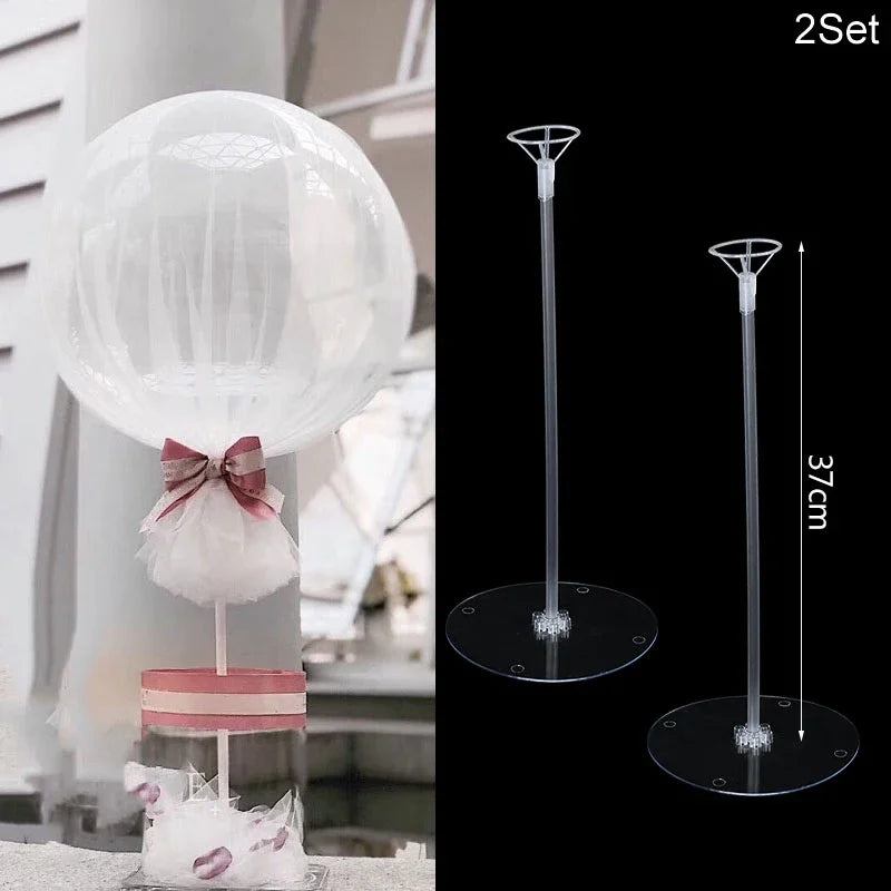 7-Tube Balloon Stand Holder Column