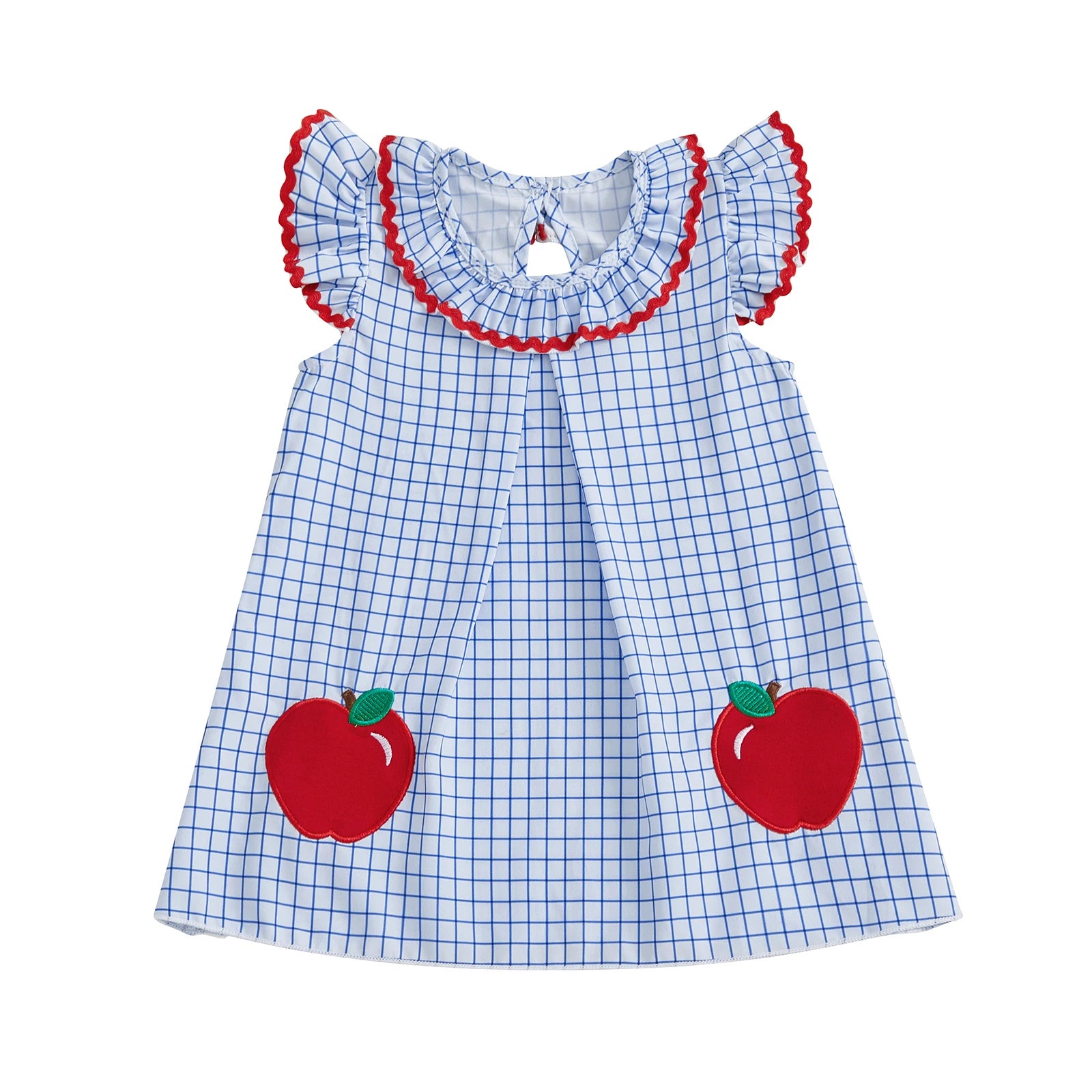 Ärmelloses Sommerkleid für Kleinkinder mit Blumenmuster