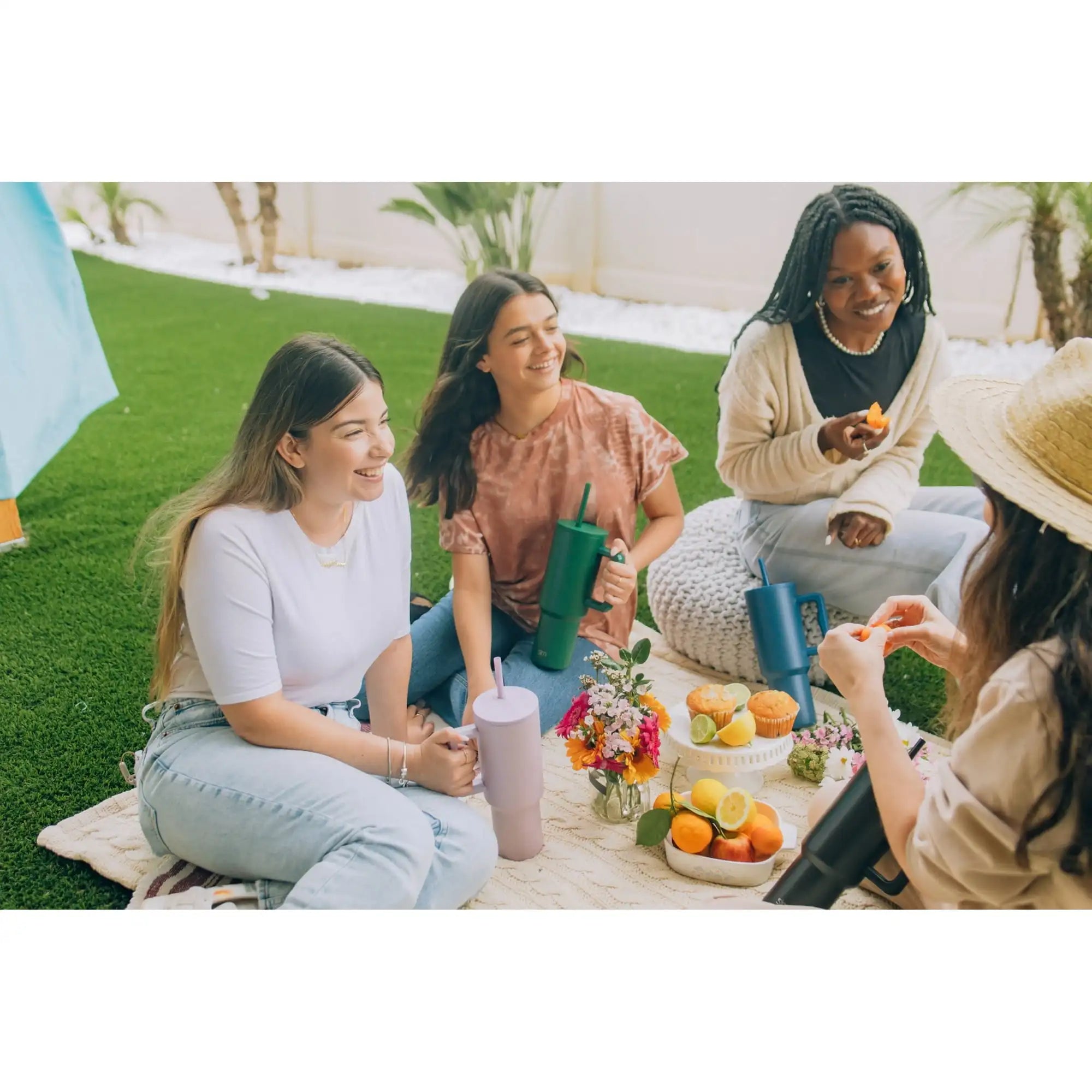 40 oz Insulated Stainless Steel Trek Tumbler