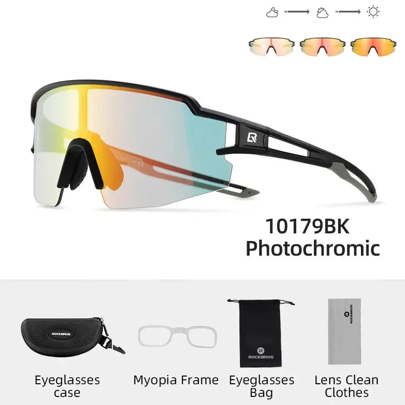 ROCKBROS Photochromic Cycling Glasses