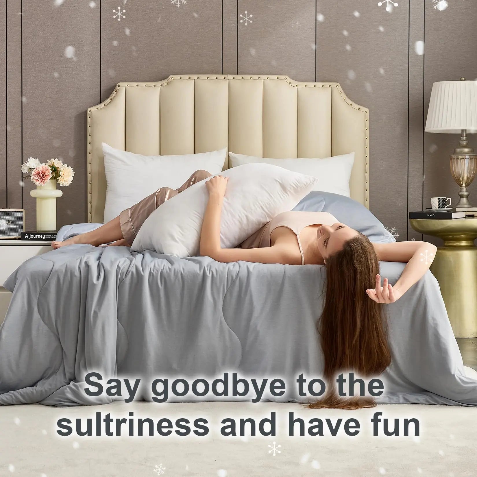 Double-Sided Washable Cooling Comforter