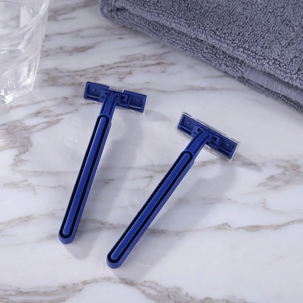 50/100PCS Twin Blade Disposable Razors