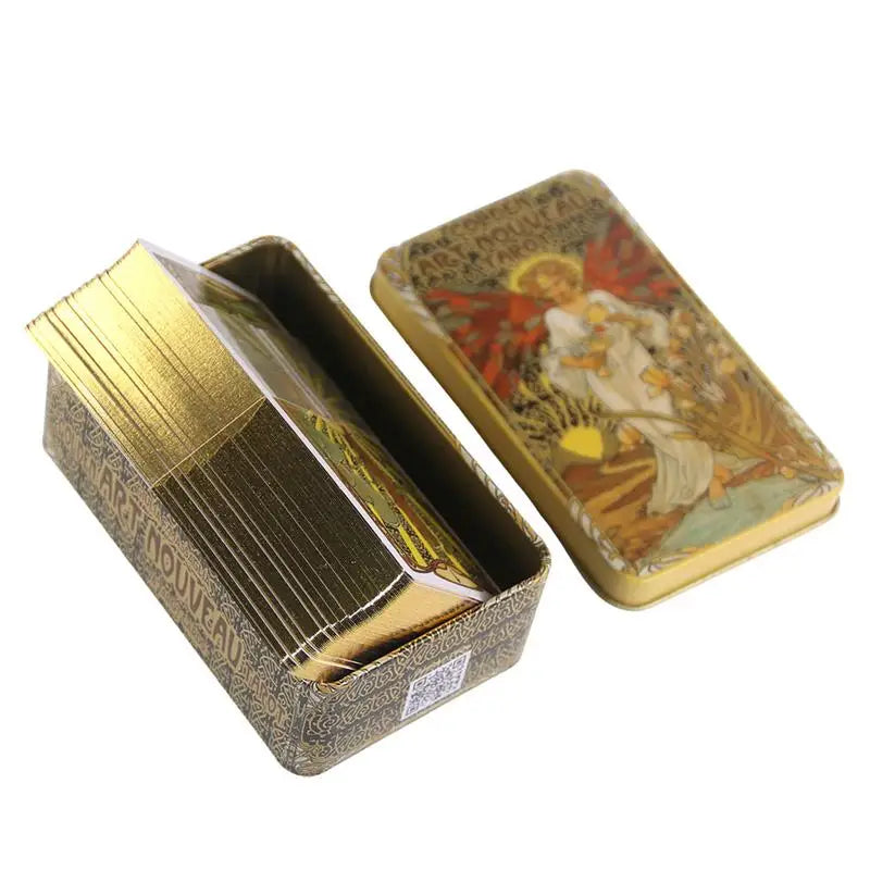 Golden Art Tarot Deck – 78 Cards