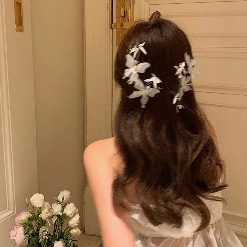 Spring Summer Fairy Butterfly Hairpin