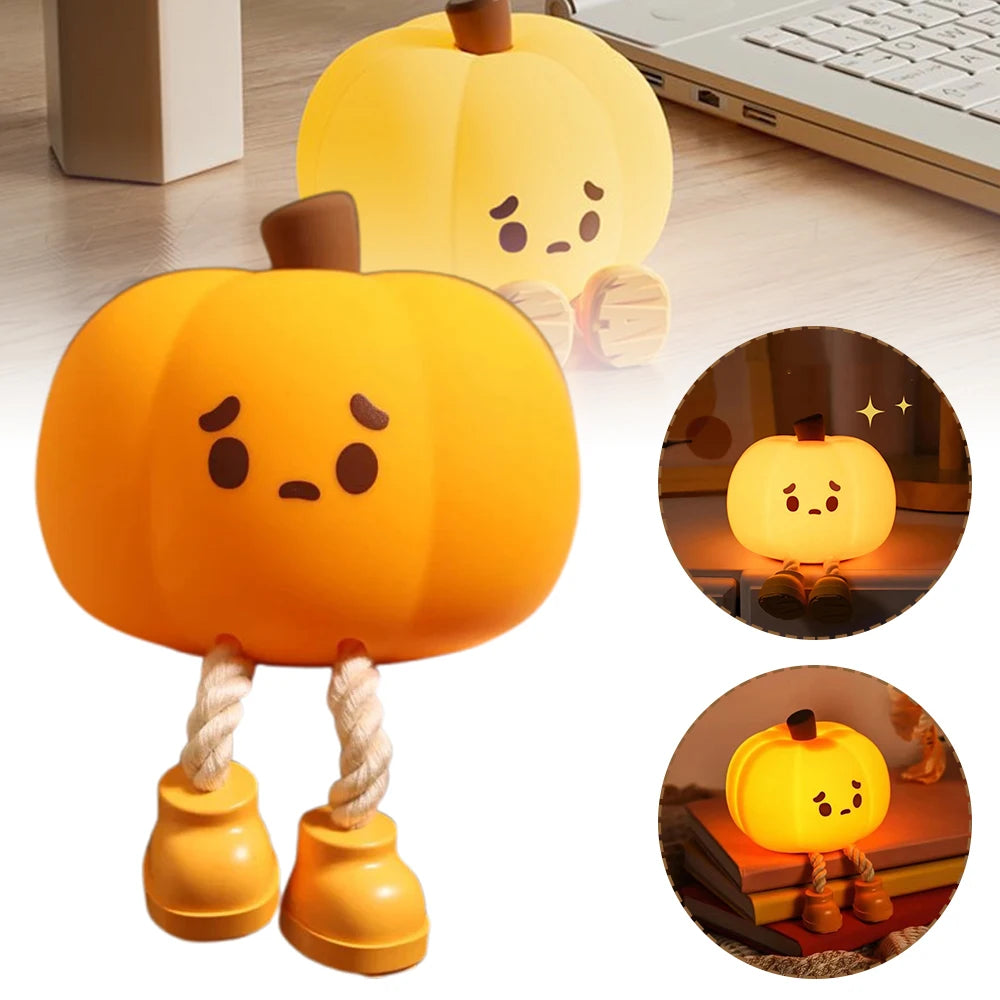 Pumpkin Touch LED Night Light