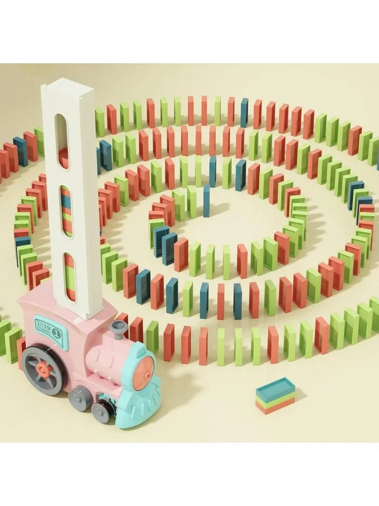 Domino Train Toy - Automatic Building Set
