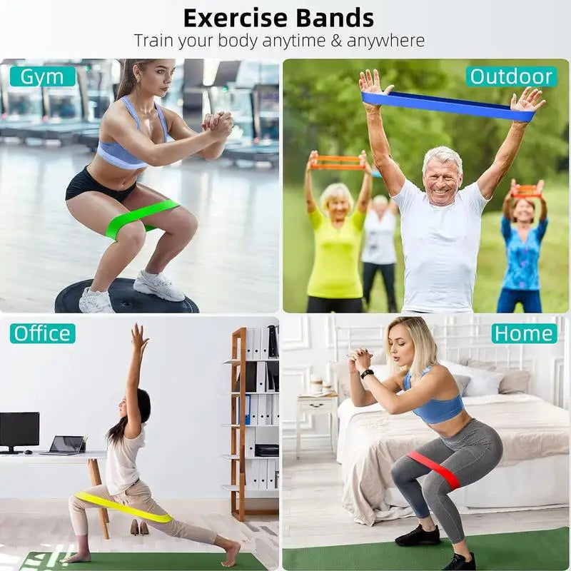 Latex Resistance Bands Fitness Set