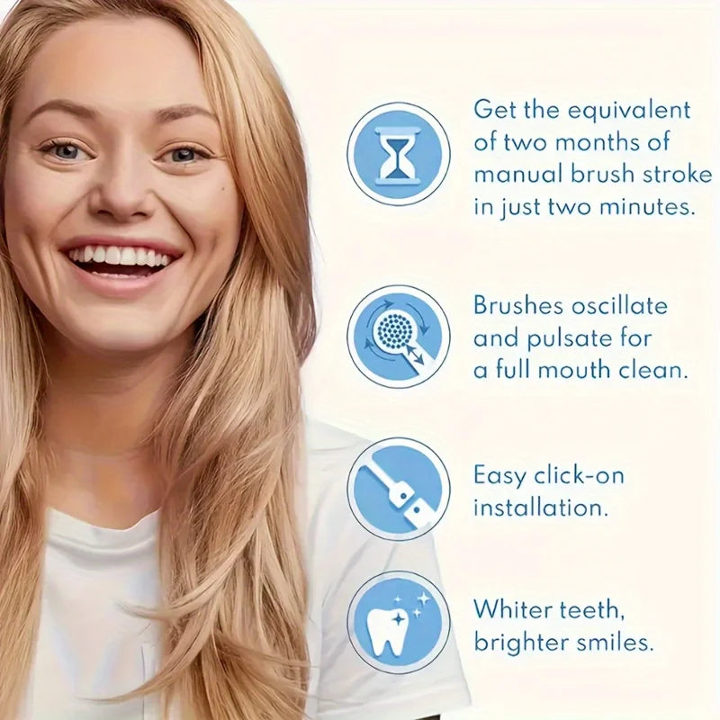 Electric Rotary Waterproof Toothbrush