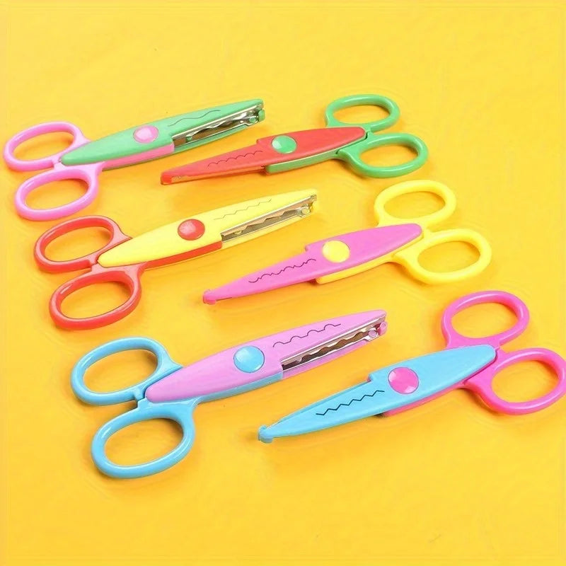 6 Pattern Craft Scissors Set – 5 Inch