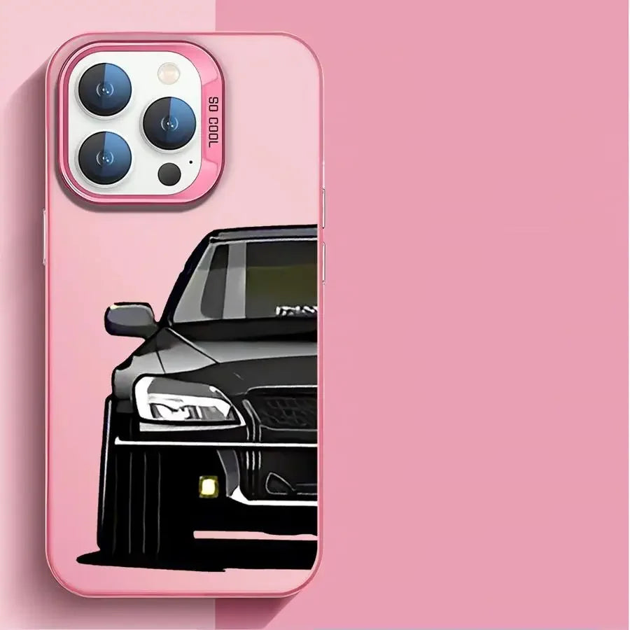 JDM Sports Car Matte Case for iPhone