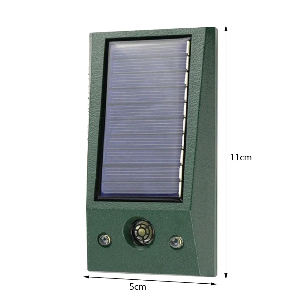 Solar Animal Bird Repeller Outdoor Light