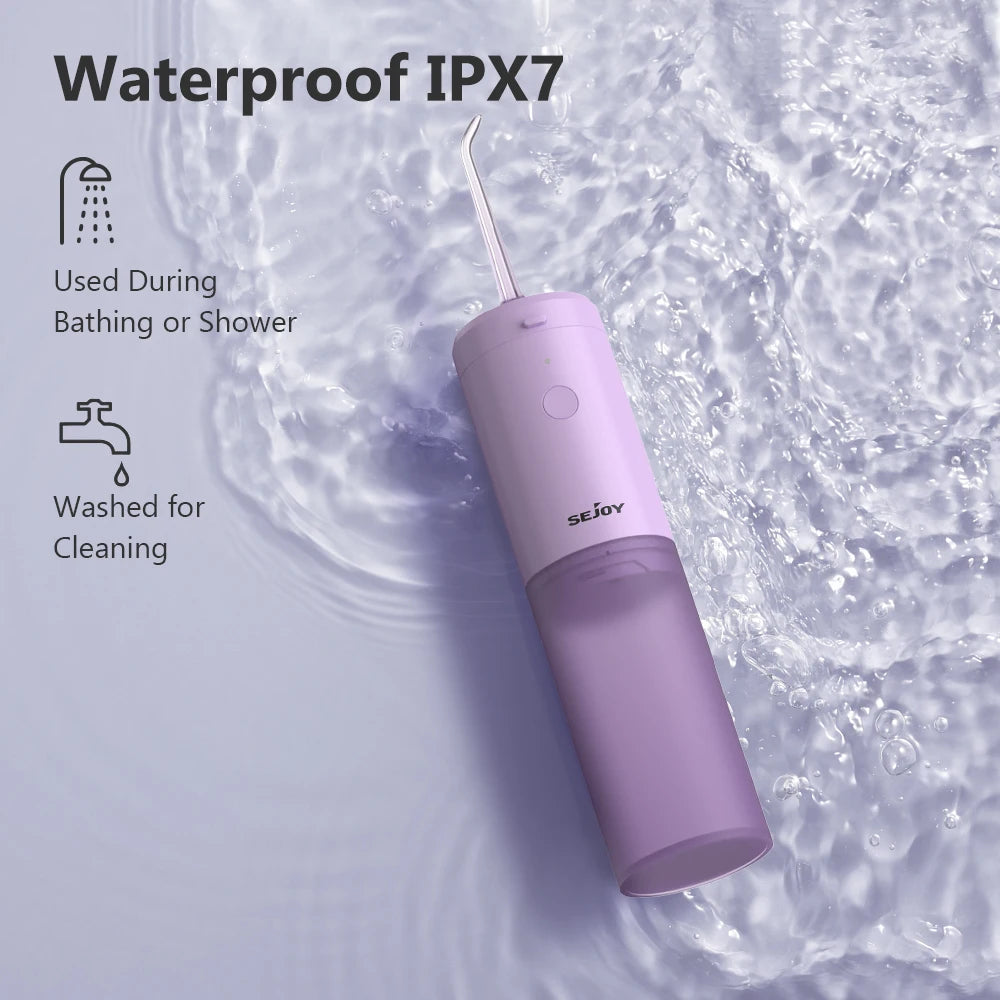 Wiederaufladbare Munddusche per USB