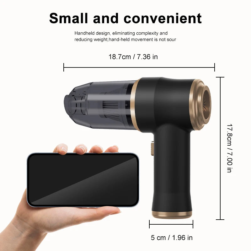 Wireless High Power Car Vacuum Cleaner