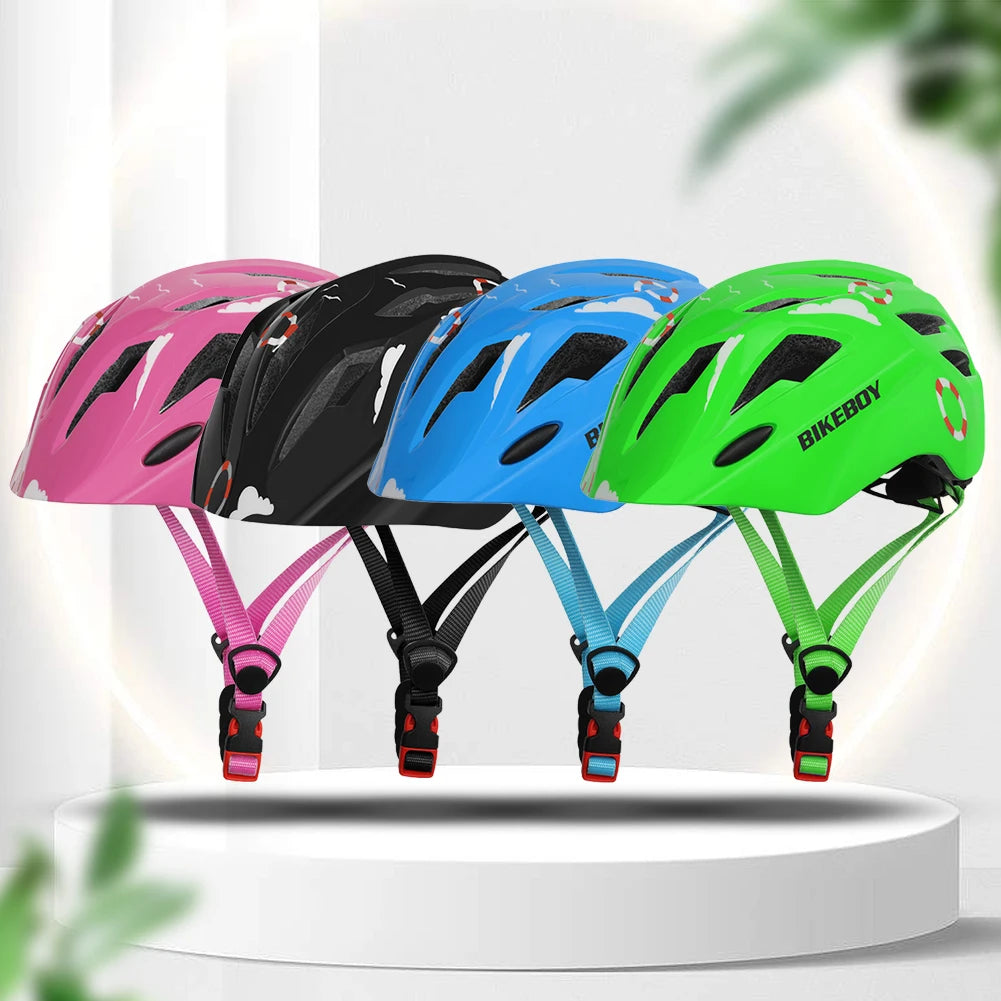 Kids Adjustable Bike Helmet w/ Light