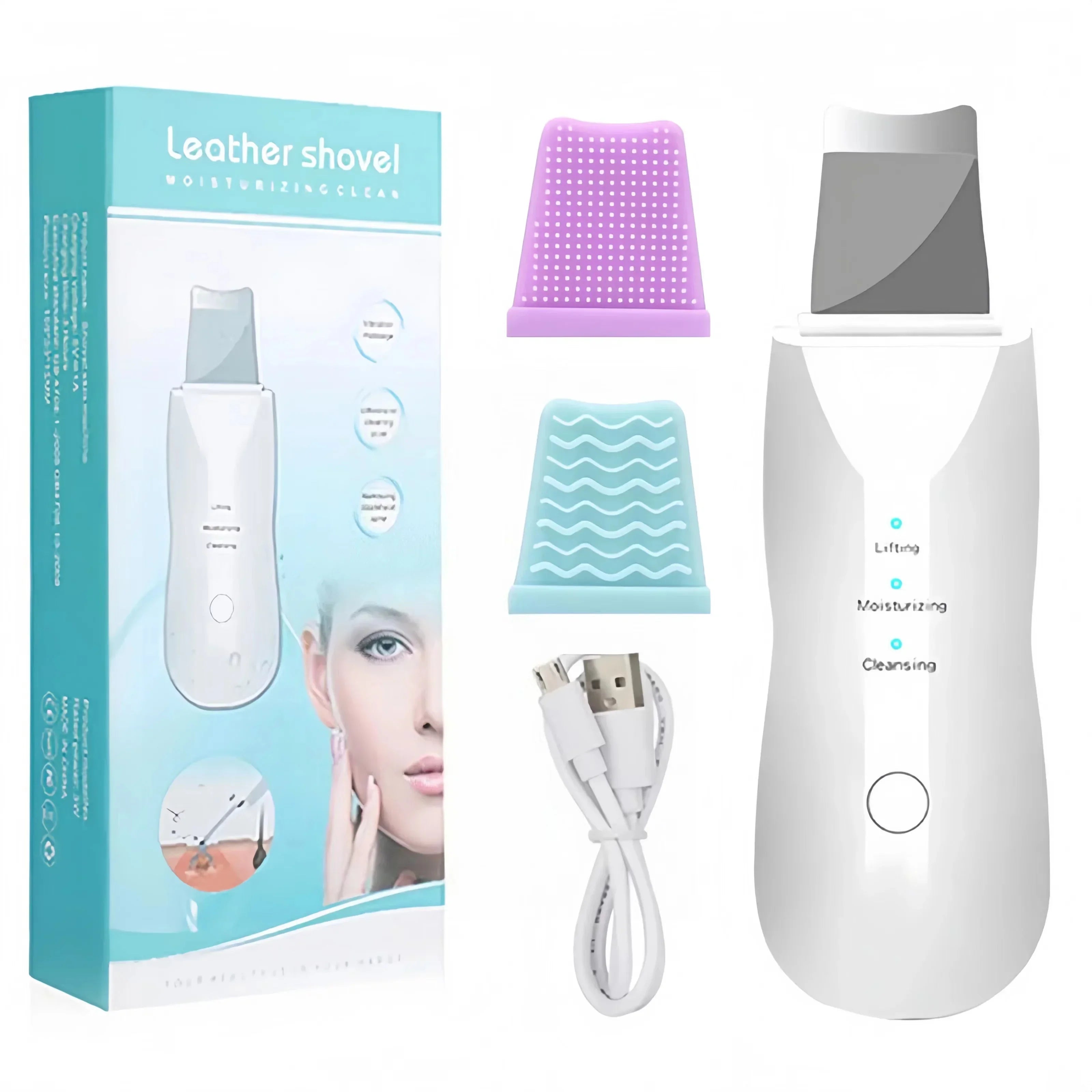 Vibrating Facial Peeling Skin Scrubber