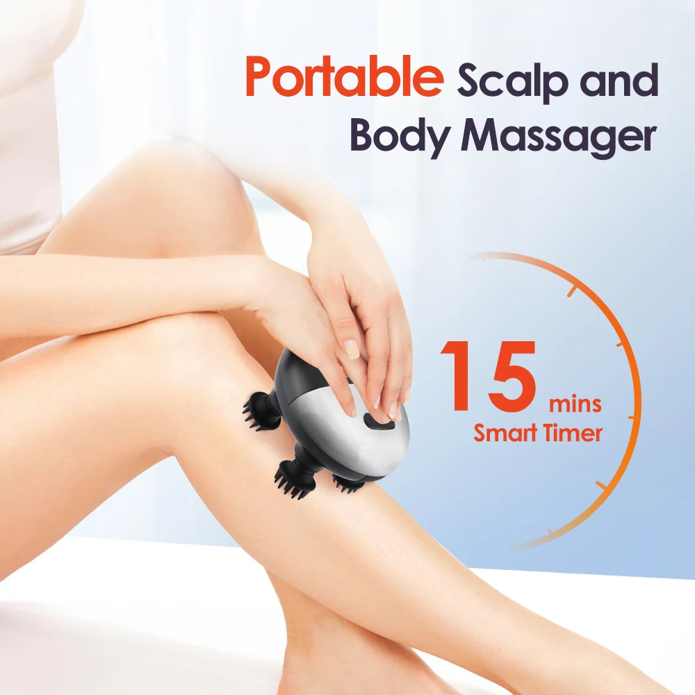 Electric Scalp & Migraine Relief Massager