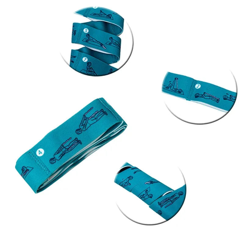 Elastisches Yoga- und Pilates-Widerstandsband