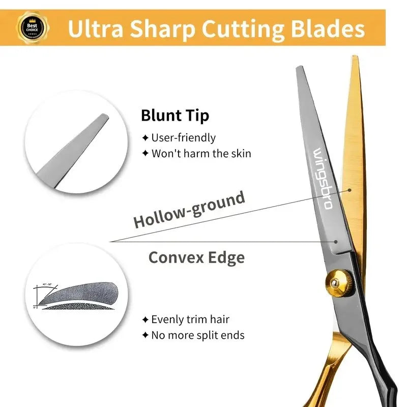 Wingsbro 6,5" Haarscheren-Set