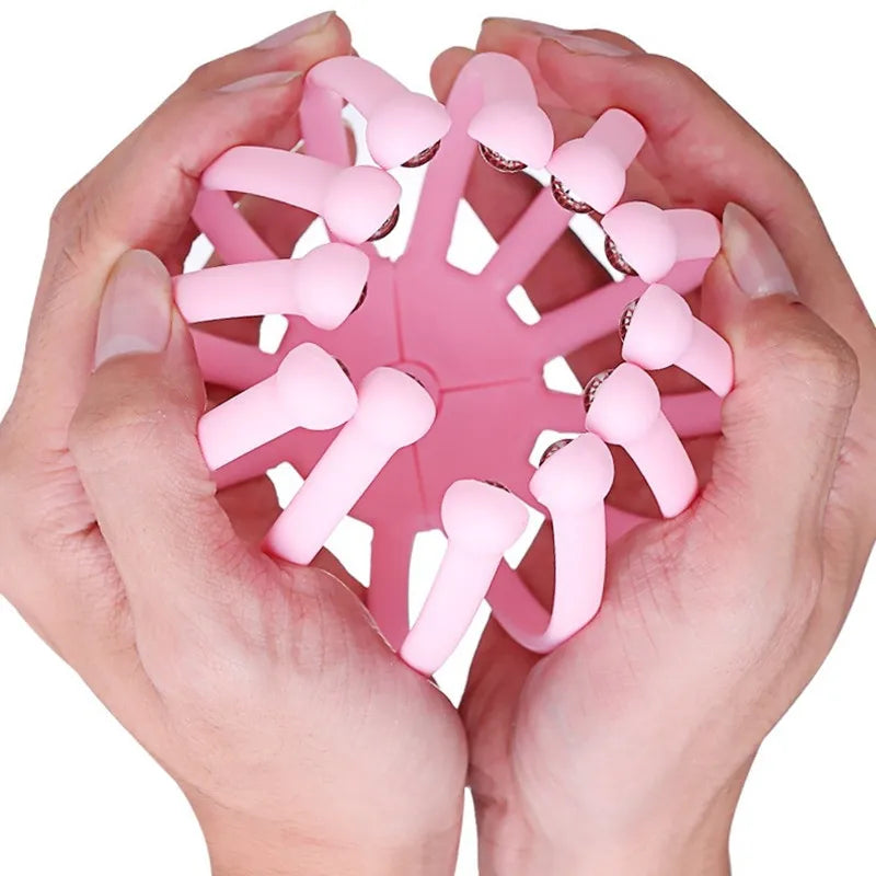 12-Claw Steel Ball Head Scalp Massager