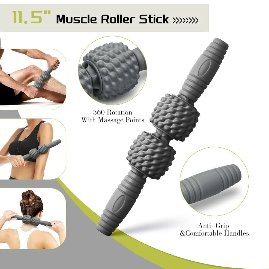 5-in-1 Foam Roller Set for Deep Massage