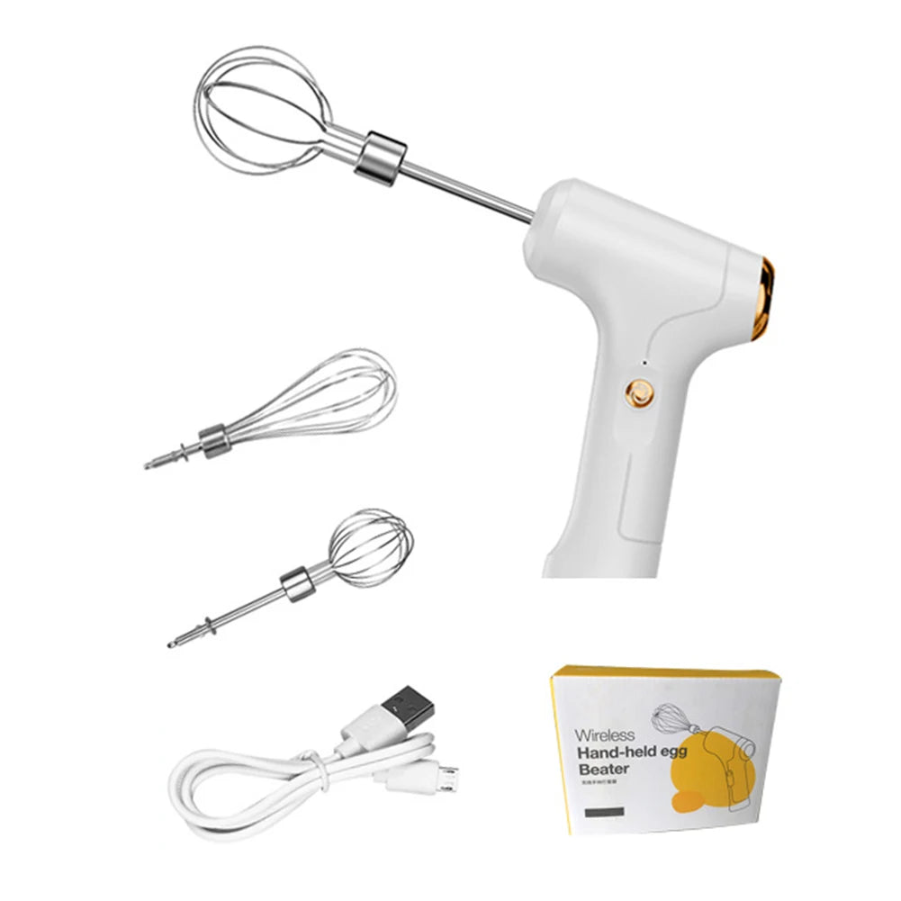 Mini USB Handmixer Schneebesen